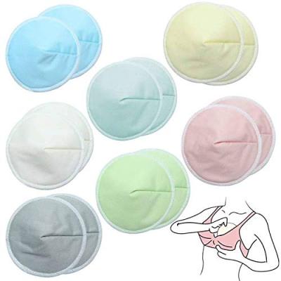 China ABSORBENT Eco-Friendly Reusable Bamboo Cotton Washable Ladies Breastfeeding Nursing Pads for sale