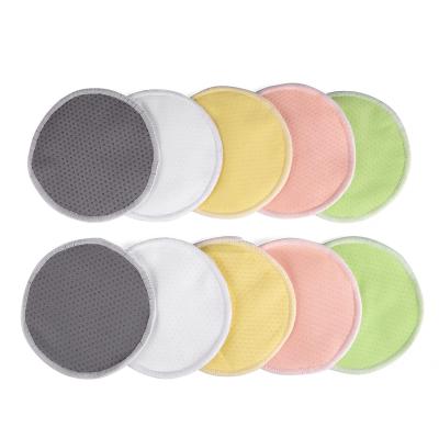 China ABSORBENT Natural Reusable Breast Pads Absorbent Organic Baby Bamboo Washable Nursing Nursing Feeding Pads for sale