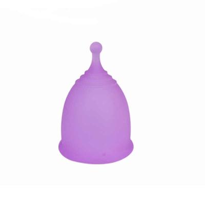 China 100% Medical Grade Silicone Silicone Menstrual Cup - Tidy 1 for Most Period Comfortable Reusable Cup and Best Removal Rod - Tampon and Protection for sale