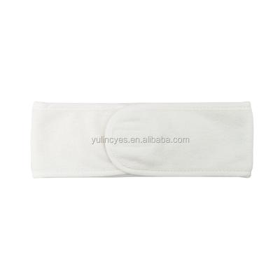 China Custom Terry Cloth Cotton Hair Accessories Beauty Towel Spa Headband Washable Facial Makeup Face Headbands for sale