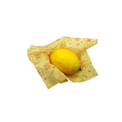 China Food Grade Wrap Keep Fresh Eco Friendly Beeswax Reusable Food Wraps For Sandwiches for sale