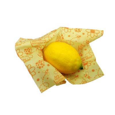 China Food Grade Wrap Keep Fresh Lovely Eco Friendly Biodegradable Roll Keep Fresh Reusable Food Beeswax Food Wrap for sale