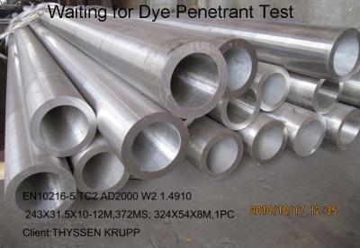 China 1.4301 1.4306 1.4307 1.4311 1.4541 SS Seamless Tube For Petro Chemical for sale