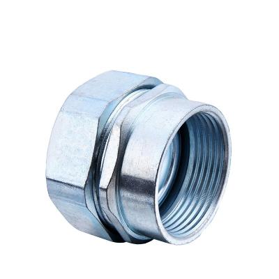 China WZUMER Electric Power Flexible Metal Wire Conduit Zinc Alloy Internal Fittings for sale