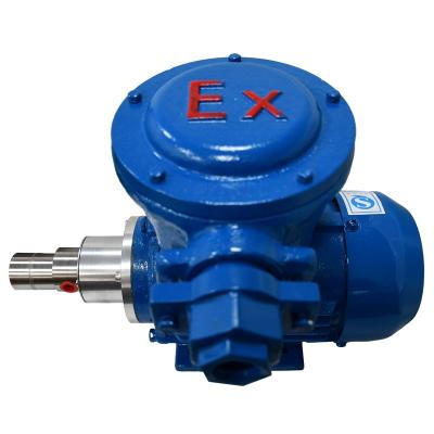 China Automotive industry magnetic gear pump 0.07ml/rev for large quantities of industrial M0.07S57YB0.18KW2P fine grinding fine chemical for sale