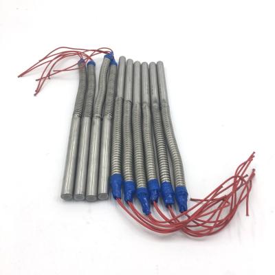 China SUS 304/316/321 12V 60W 4MM Micro Cartridge Heater With Bunch Wire for sale