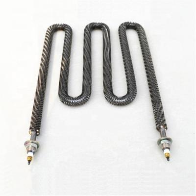 China SUS 304/316L/310S 5KW Finned Tubular Heating Elements For Forced Air Heating for sale