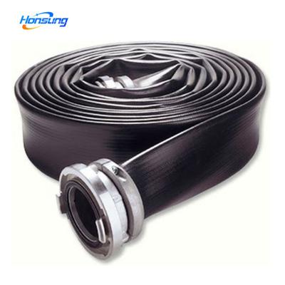 China Distribution of slurry and fertilizer as umbilical fertilizer etc roll slurry. 2 Inch Lay Flat Fertilizer Hose Maker for sale