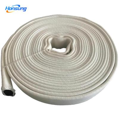 China Cheap Price 2 Inch Fire Fighter Fire Fighter Hydrant Canvas Lightweight Fire Resistant Hose Fire Resistant Hose Fittings for sale