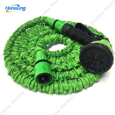 China Expand up to 3 times of its original length with cheap water pressure stretch fabric best retractable folding no kinks shrinking magic garden water hose for sale