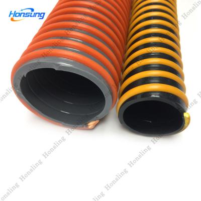 China Low Price Abrasion Resistant PVC 8 ​​Inch Flexible Hose For Granite Grit Suction Hose PVC for sale