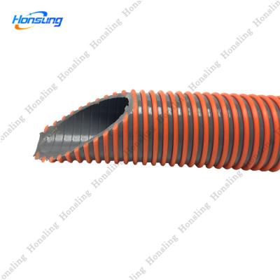 China Resistant Abrasion Resistant High Pressure In Abrasion Pvc Vacuum Sand Flexible Corrugated Sewer Pipe for sale