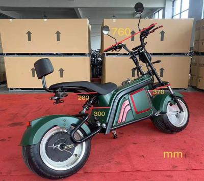 China 12inch Chopper Model 2000W 3000W 20AH 55AH long range electric scooters 2 wheel citycoco unisex adult for sale