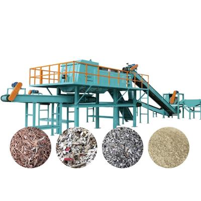 China 25-100Sets/H Waste Refrigerator Recycling Production Line Refrigerator Crusher Freezer Crusher for sale