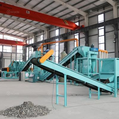 China Eco Friendly Refrigerator Recycling Line Scrap Freezer Recycling Machine for sale