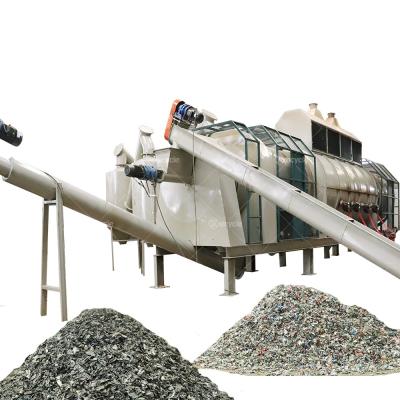 China Metal Recycling UBC Decoating Machine , Scrap Aluminum Cans Paint Removing Machine for sale