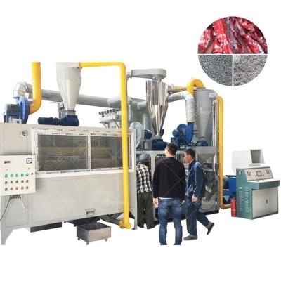 China 200-1000KG/H ACP Separation Machine for Waste Al Plastic ACP Aluminum Composite Panel for sale