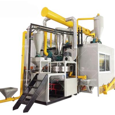 China Aluminum Plastic Waste Medical Blister Recycling Machine 100KW-250KW for sale