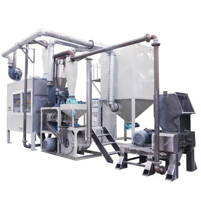 China Full-Automatic Waste Plastic Recycling Machine for Metal and Non-Metal Final Products for sale