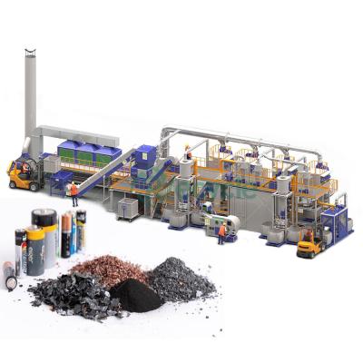 China Recycling Machine for Lithium Ion Battery Hydrometallurgy Plant Black Mass Production for sale