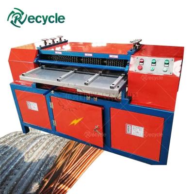 China 700 kg afval AC radiator recycling machine koper aluminium radiator separator machine Te koop