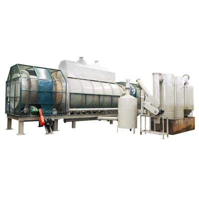 China Motor Recycling Pyrolysis Carbonization Stove Bio Carbon Charring Furnace Charcoal Making Machine for sale