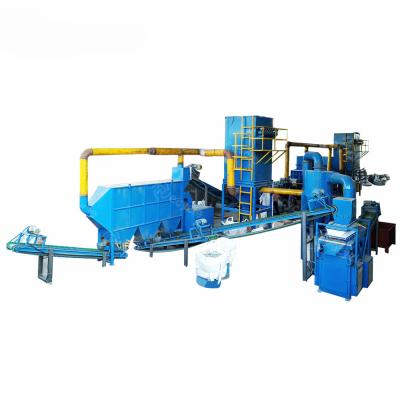 China 800-1000kg/H AC Radiator Recycling Plant Car Radiator Separating Machine for sale