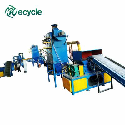 China 15000KG AC Radiator Recycling Plant 180KW-280KW Koper Aluminium Radiator Recycling Machine Te koop