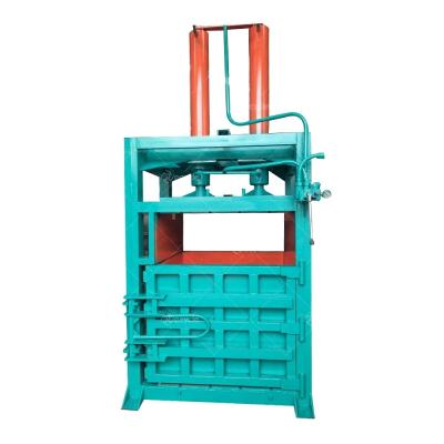 China Wood Packaging Vertical Manual Waste Hydraulic Compactor Baler Industrial Baler Paper Press Machine for sale