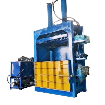 China Automatic PET Bottle Baling Machine 380V 50HZ Scrap Bailing Machine for sale