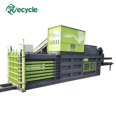 China Automatic Grade Automatic Hydraulic Waste Paper Bailing Machine with 7.5kw Power for sale