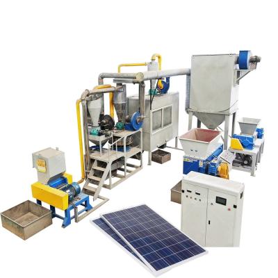 China Photovoltaic Solar Panel Recycling Equipment , Waste Solar Panel Production Line for sale