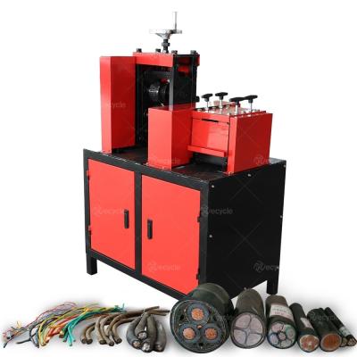 China Stable Performance Red Blue Wire Peeler for Waste Cable Processing Machine at Best for sale