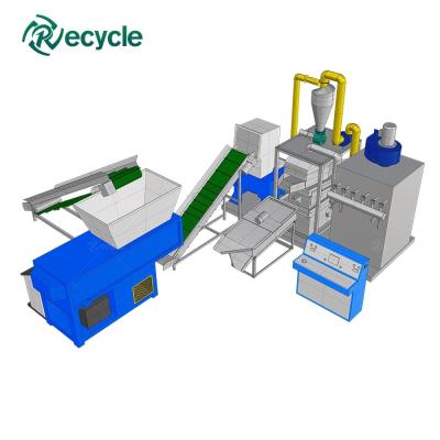 China Powerful 28-95 kw Copper Recycling Production Line for Plastic and Copper Separation for sale