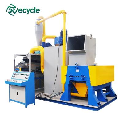 China Automatic Copper Cable Wire Recycling Granulator Machine For Stripping And Recycling for sale