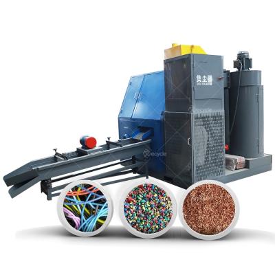 China Small Electric Cable Granulator Machine High Recovery For Waste Cable Wires for sale