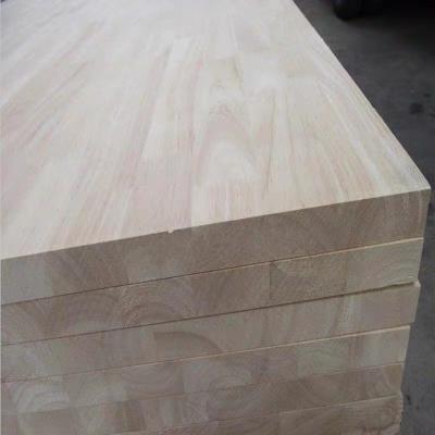 China Other 15mm Thailand Rubber Wood Veneer Wood Veneer High Quality Rubber Grain Furniture Solid Wood Board for sale