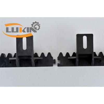 China Sliding Door Bracket Gear Manufacturers Plastic Straight Nylon Gear Rack for sale