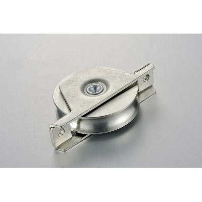 China Industrial Door Wheel Roller Wheel Heavy Duty Groove Pulley Wheel For Sliding Door for sale