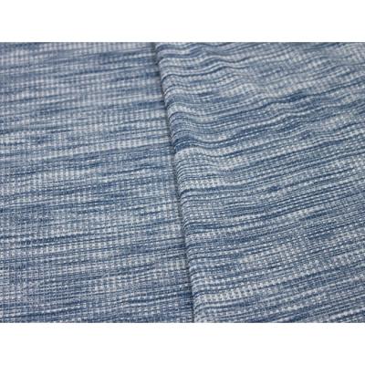 China Stretch Good Price Of Good Quality Denim Blue Nylon Spandex Sport Clothes Nylon Cationic Jacquard for sale