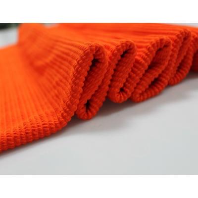 China Stretch High Quality Custom Wholesale Orange Environmentally Friendly Materials Polyester Ammonia Regeneration for sale