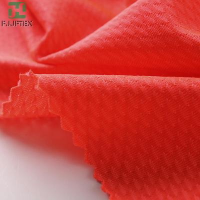 China Stretch High Elastic 66 Polyamide 30 Polyester 4 Spandex Brick Pattern Fancy Mesh Fabric for sale