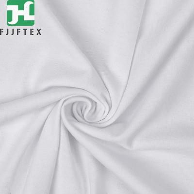 China Stretch Free Sample TC65-35 Single Jersey Fabric 65% Polyester 35% Spandex Custom Print Fabric for sale