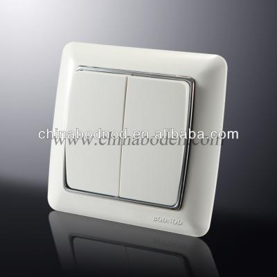 China Modern European ABS/PC Wall Switch, Household Electrical Switch And Socket for sale