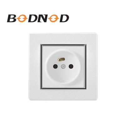 China ABS Universal Wall Socket Eu Standard Newest Residential / Multipurpose Top Selling for sale