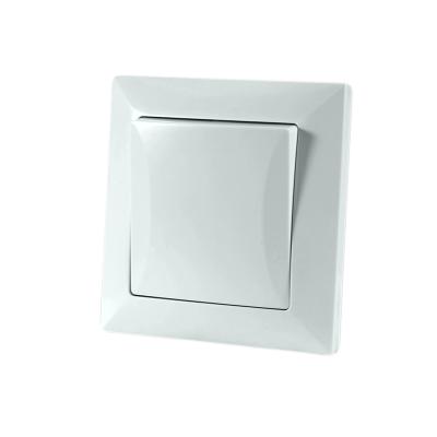 China ABS / PC Household Electrical Switches 1 Gang 1 Way Wall Switch for sale