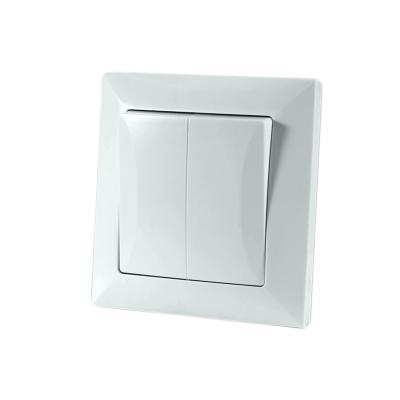 China European ABS/PC 2 Strip Electric Wall Switch for sale