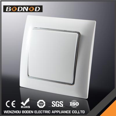 China ABS/PC Best Selling Products 1 Gang 1 Way Wall Switch , German Power Switch for sale