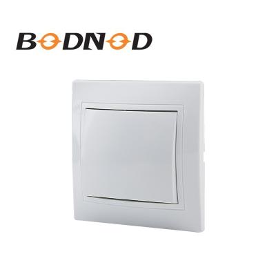 China ABS / PC Household Electrical Switches 1 Gang 1 Way Wall Switch for sale