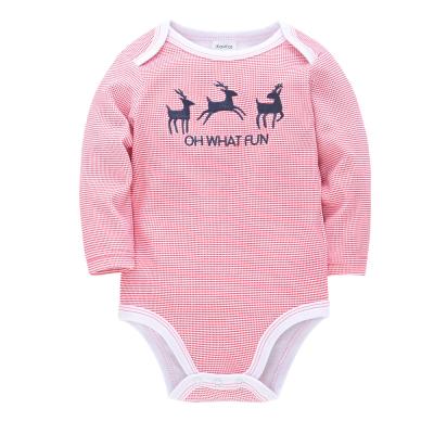 China Wholesale 100% Cotton Baby Boy Clothes Girl Cotton Rompers One Piece Clothing for sale